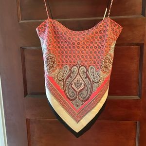 ZARA bandana like blouse
